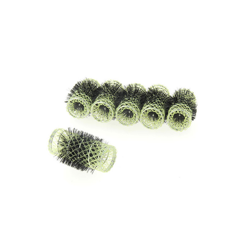 Rouleaux mise en plis 32mm x6 Jaune
