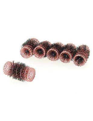 Rouleaux mise en plis 36mm x6 Rouge