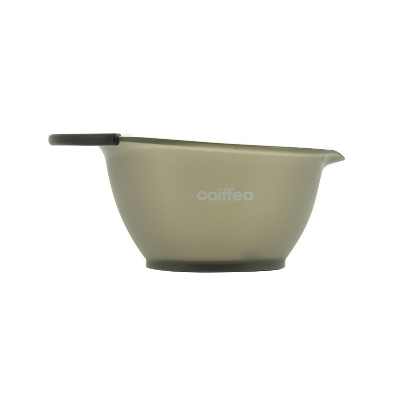 Bol avec bordure et poignée en silicone Noir Bol avec bordure et poignée en silicone Noir