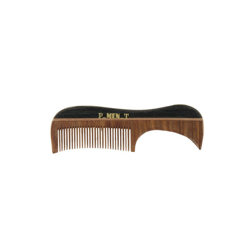 Peigne à manche barbe & moustache 9.5cm Peigne à manche barbe & moustache 9.5cm