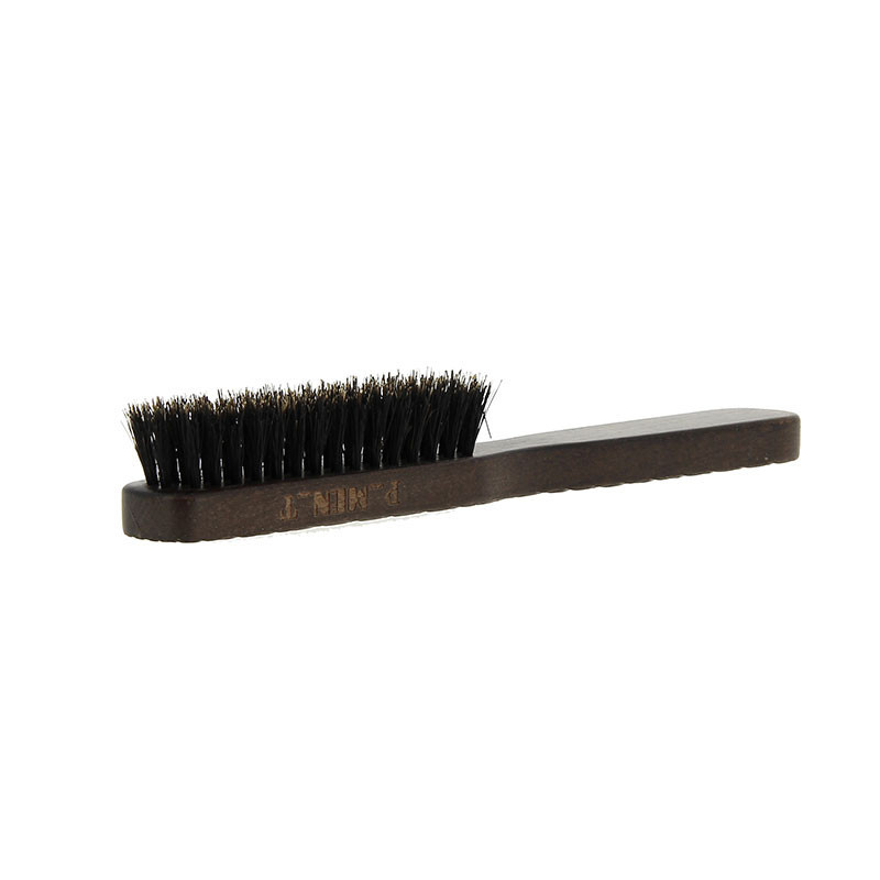 Brosse en bois de hêtre et poils de sanglier 4 rangs Brosse en bois de hêtre et poils de sanglier 4 rangs