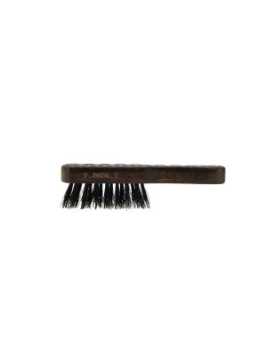 Mini brosse moustache en bois d'hêtre et poils de sanglier