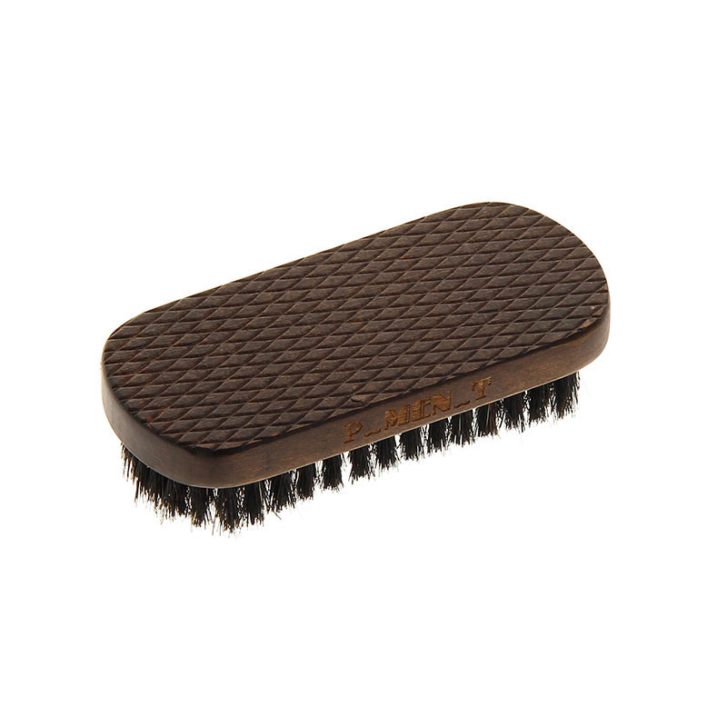 Brosse épouse-barbe large en bois de hêtre et poils de sanglier Brosse épouse-barbe large en bois de hêtre et poils de sanglier