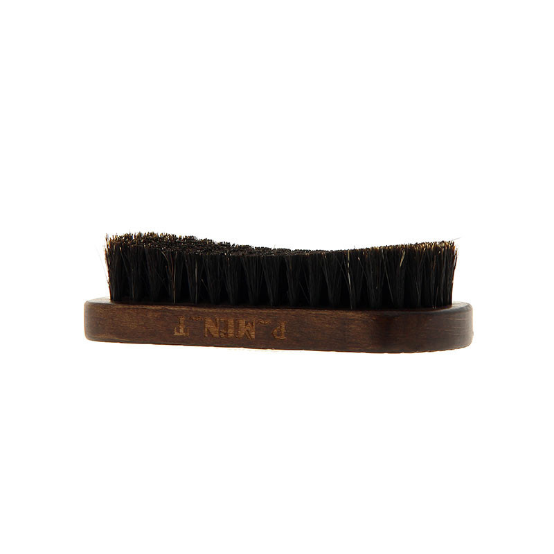 Brosse épouse-barbe large en bois de hêtre et poils de sanglier Brosse épouse-barbe large en bois de hêtre et poils de sanglier