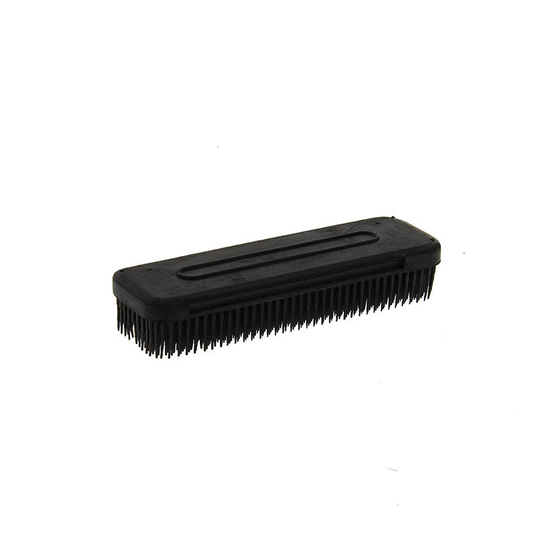 Brosse vêtement en caoutchouc Noir Brosse vêtement en caoutchouc Noir