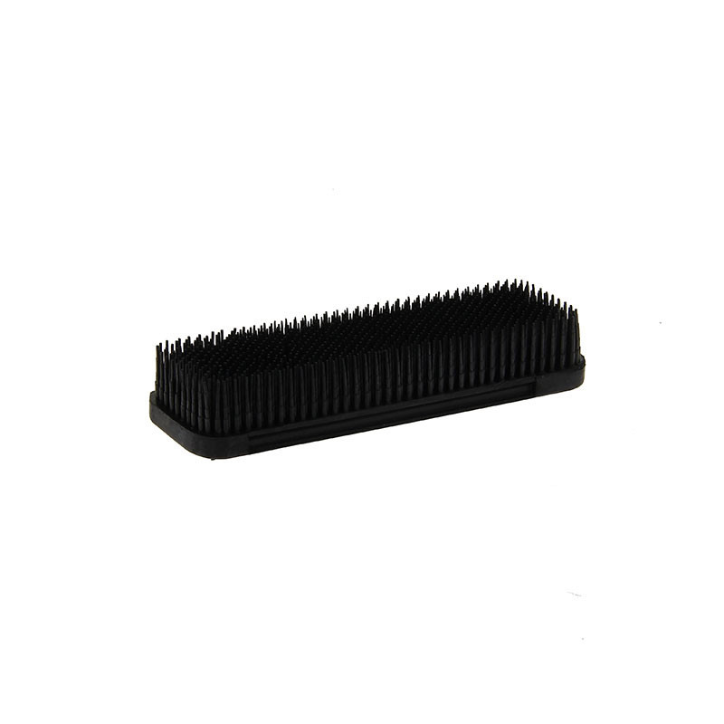 Brosse vêtement en caoutchouc Noir Brosse vêtement en caoutchouc Noir