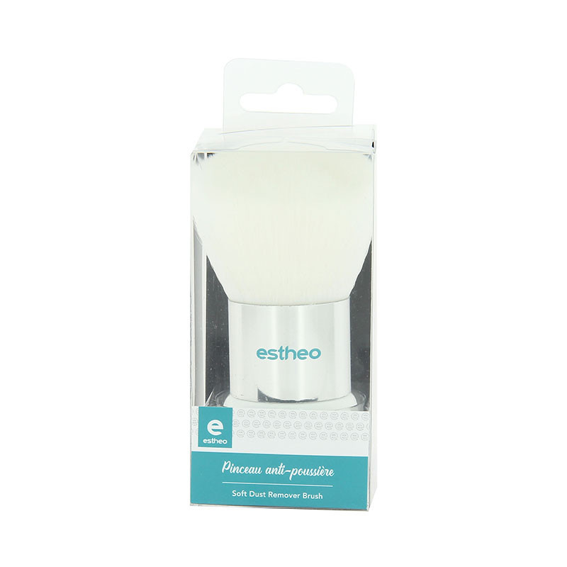 Pinceau anti-poussière Blanc & Argent Pinceau anti-poussière Blanc & Argent