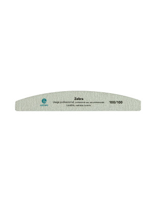 Lime à ongles demi-lune 100-100 Zébra