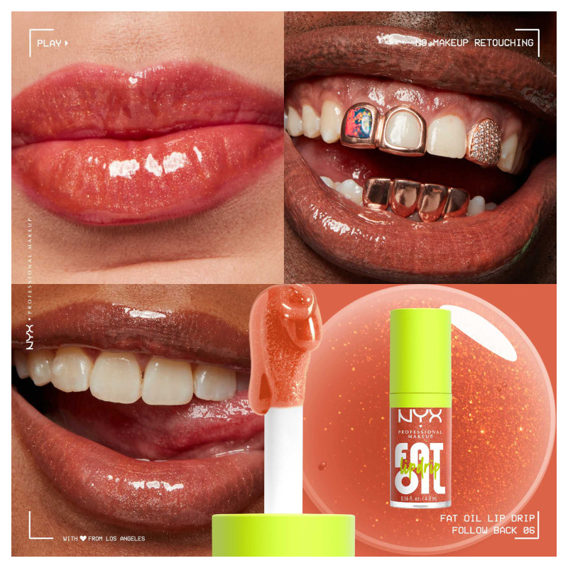 Huile à lèvres Fat oil Follow back Huile à lèvres Fat oil Follow back