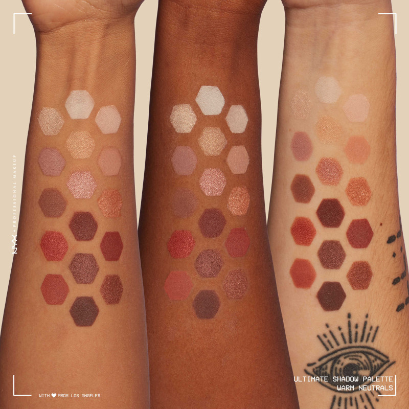 Palette 16 ombres à paupières Ultimate Warm neutral