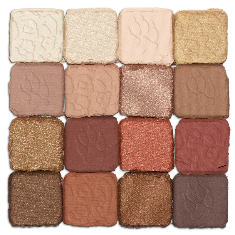 Palette 16 ombres à paupières Ultimate Warm neutral