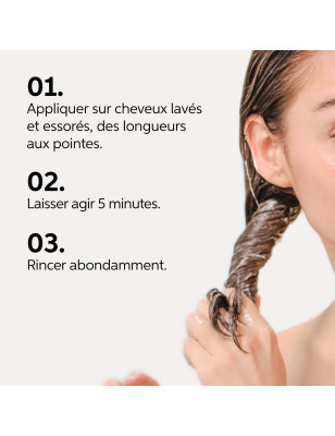 Masque couleur éclatante cheveux épais et colorés Masque couleur éclatante cheveux épais et colorés