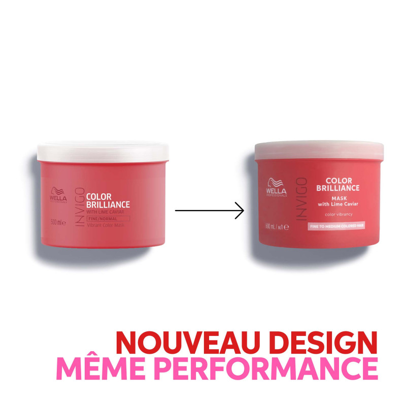 Masque couleur éclatante cheveux fins à moyens Masque couleur éclatante cheveux fins à moyens