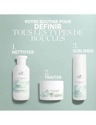 Masque profond cheveux bouclés et ondulés Nutricurls Waves & Curls Masque profond cheveux bouclés et ondulés Nutricurls Waves & Curls
