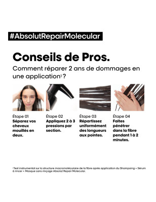 Sérum à rincer professionnel Absolut Repair Molecular Sérum à rincer professionnel Absolut Repair Molecular