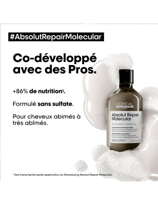 Shampoing professionnel Absolut Repair Molecular Shampoing professionnel Absolut Repair Molecular