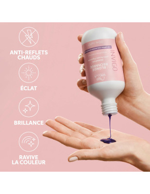 Shampoing raviveur de couleur Blonde recharge Blond froid Shampoing raviveur de couleur Blonde recharge Blond froid