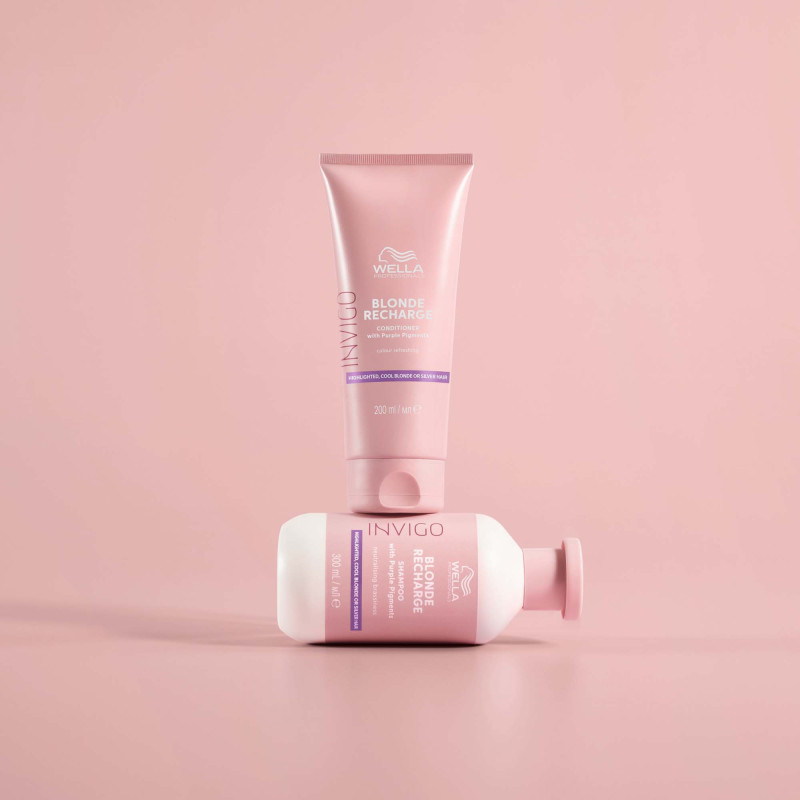 Shampoing raviveur de couleur Blonde recharge Blond froid Shampoing raviveur de couleur Blonde recharge Blond froid