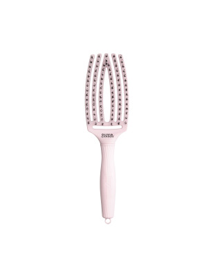 Brosse démêlante FingerBrush Rose pastel taille M