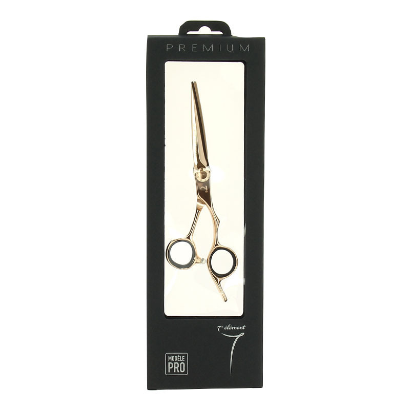 Ciseaux de coupe rose gold lames 3D taille 5.75 Ciseaux de coupe rose gold lames 3D taille 5.75