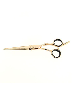 Ciseaux de coupe rose gold lames 3D taille 5.75