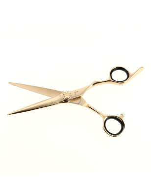 Ciseaux de coupe rose gold lames 3D taille 5.75 Ciseaux de coupe rose gold lames 3D taille 5.75