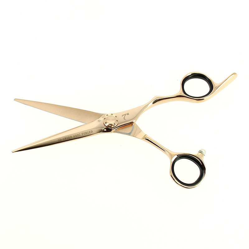 Ciseaux de coupe rose gold lames 3D taille 5.75 Ciseaux de coupe rose gold lames 3D taille 5.75