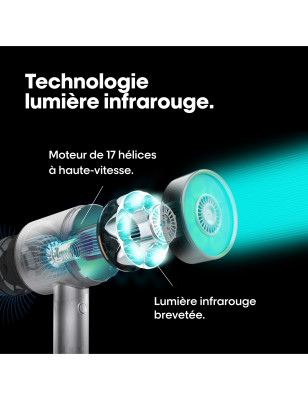 Sèche-cheveux AirLight Pro à lumière infrarouge Sèche-cheveux AirLight Pro à lumière infrarouge