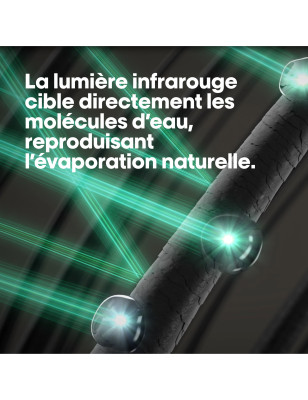 Sèche-cheveux AirLight Pro à lumière infrarouge Sèche-cheveux AirLight Pro à lumière infrarouge