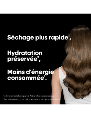 Sèche-cheveux AirLight Pro à lumière infrarouge Sèche-cheveux AirLight Pro à lumière infrarouge