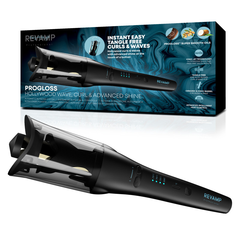 Boucleur Automatique Hollywood Curl Protection BriIlance Progloss™ Boucleur Automatique Hollywood Curl Protection BriIlance Progloss™