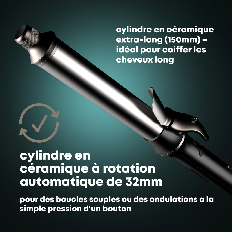 Boucleur Automatique Avec Pince Progloss™ Boucleur Automatique Avec Pince Progloss™