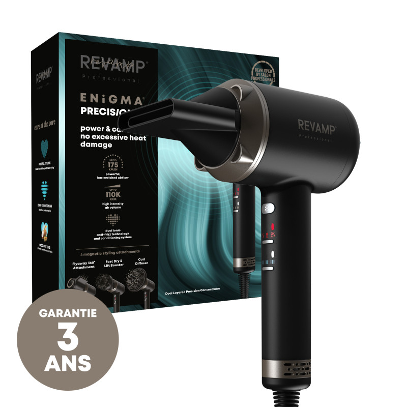 Sèche-Cheveux Quad Ion Haute Vélocité Progloss - Enigma Précision Sèche-Cheveux Quad Ion Haute Vélocité Progloss - Enigma Précision