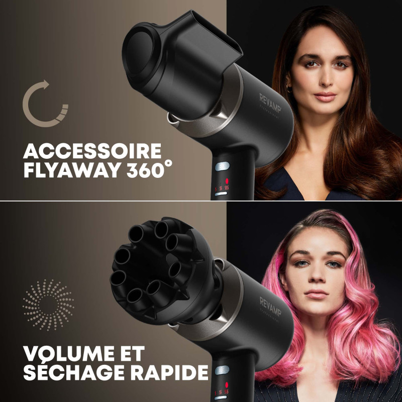 Sèche-Cheveux Quad Ion Haute Vélocité Progloss - Enigma Précision Sèche-Cheveux Quad Ion Haute Vélocité Progloss - Enigma Précision