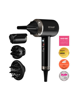 Sèche-Cheveux Quad Ion Haute Vélocité Progloss - Enigma Précision Sèche-Cheveux Quad Ion Haute Vélocité Progloss - Enigma Précision