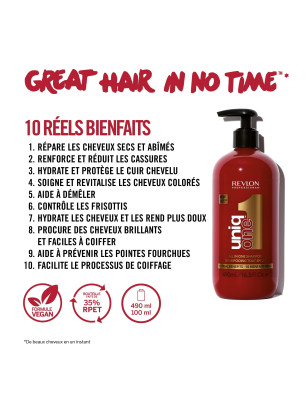Shampooing Tout-en-Un UniqOne™
