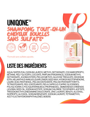 Shampooing Tout-en-Un UniqOne™ Cheveux Bouclés
