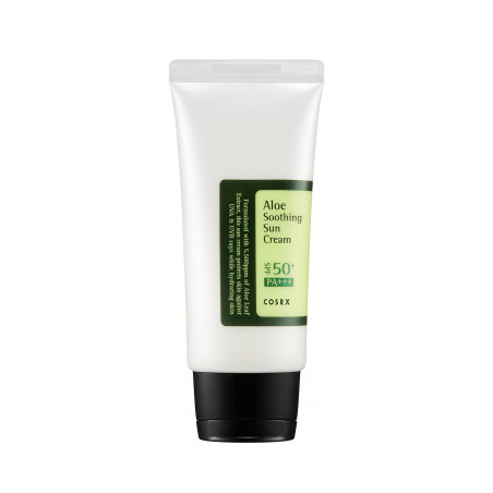 Crème solaire apaisante à l’aloès SPF50+ PA+++