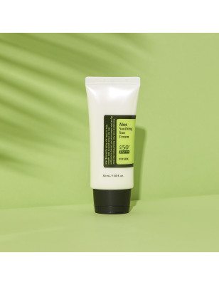 Crème solaire apaisante à l’aloès SPF50+ PA+++