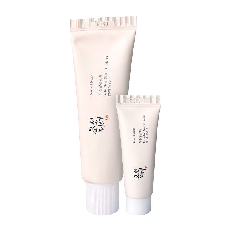 Crème Solaire Hydratante SPF 50+ Relief Sun : Riz + Probiotiques Crème Solaire Hydratante SPF 50+ Relief Sun : Riz + Probiotiques