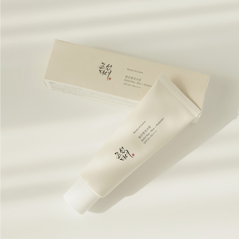 Crème Solaire Hydratante SPF 50+ Relief Sun : Riz + Probiotiques Crème Solaire Hydratante SPF 50+ Relief Sun : Riz + Probiotiques
