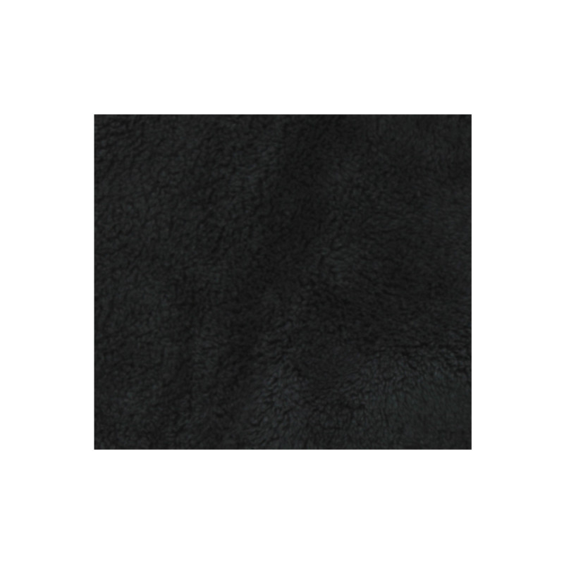 Serviette réversible cheveux microfibre et satin Noire Serviette réversible cheveux microfibre et satin Noire